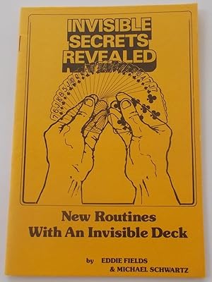 Imagen del vendedor de Invisible Secrets Revealed: New Routines With An Invisible Deck [Card Tricks] a la venta por Bloomsbury Books