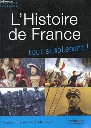 Seller image for L'HISTOIRE DE FRANCE TOUT SIMPLEMENT! for sale by Le-Livre