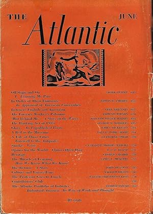 THE ATLANTIC MONTHLY, JUNE, 1935, Volume 155, No. 6.