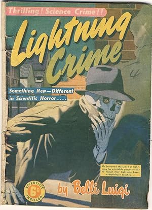 LIGHTNING CRIME [ Scientific Thrillers - October 1949 ]