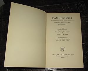 Seller image for Man Into Wolf (An Anthropological Interpretation of Sadism, Masochism and Lycanthropy (a lecture delivered at a meeting of the Royal Society of Medicine) for sale by Makovski Books