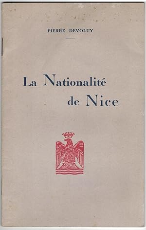 La Nationalité de Nice.