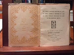 50 LLIBRES CATALANS MODERNS DE LUXE-Catàleg nº44