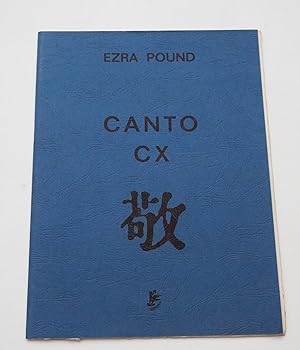 Seller image for Canto CX for sale by Librairie-Galerie Emmanuel Hutin