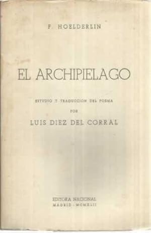 Imagen del vendedor de El archipilago a la venta por Librera Cajn Desastre