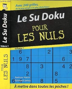 Bild des Verkäufers für LE SUDOKU POUR LES NULS zum Verkauf von Le-Livre
