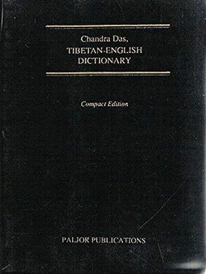 Bild des Verkufers fr Tibetan-english dictionary zum Verkauf von Imosver