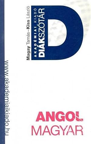 Seller image for Diakszotar angol-magyar for sale by Imosver