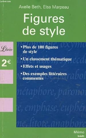 Seller image for FIGURES DE STYLE for sale by Le-Livre