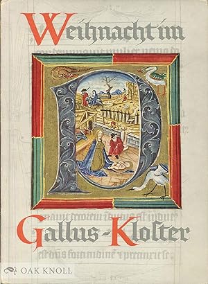 Seller image for WEIHNACHT IM GALLUS-KLOSTER for sale by Oak Knoll Books, ABAA, ILAB