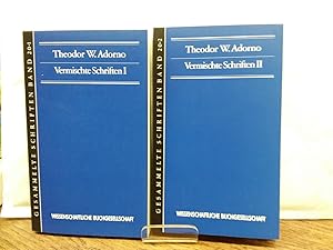 Vermischte Schriften 1 und 2 - Gesammelte Schriften Band 20.1 und 20.2. In 2 Bänden Hrsg. von Rol...