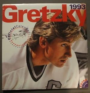 WAYNE GRETZKY 1993 OFFICIAL SUPERSTARS SERIES CALENDAR - 1993 WALL CALENDAR.- Most Photos with L....