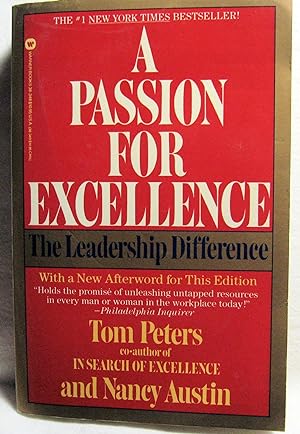 Immagine del venditore per A passion for excellence: The leadership difference venduto da Rose City Books