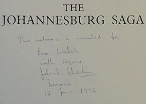Image du vendeur pour The Johannesburg Saga mis en vente par Chapter 1