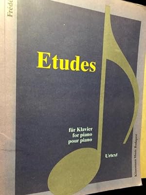 Immagine del venditore per Etudes fr Klavier / for piano / pour piano. Urtext. Herausgegeben von / venduto da Ocean Tango Books