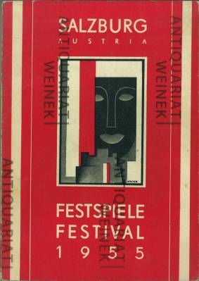 Salzburger Festspiele 1955. Offizieller Almanach. 4. Jahrgang.