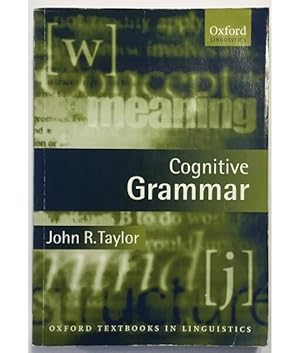 Imagen del vendedor de COGNITIVE GRAMMAR a la venta por Librera Llera Pacios