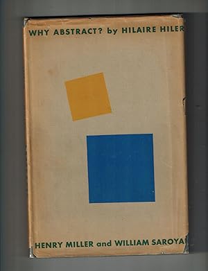 Seller image for Why Abstract ? for sale by Dale Steffey Books, ABAA, ILAB