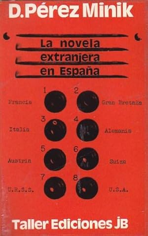 Seller image for La novela extranjera en Espaa for sale by LIBRERA GULLIVER