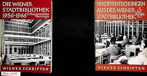 Die Wiener Stadtbibliothek, 1956 - 1966 ausgewählte Beiträge. (= Wiener Schriften ; H. 24) DABEI ...