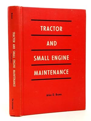Imagen del vendedor de TRACTOR AND SMALL ENGINE MAINTENANCE a la venta por Stella & Rose's Books, PBFA