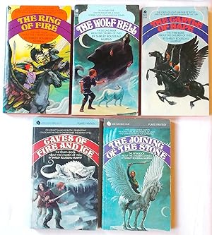 Seller image for Children of Ynell 5 Vols Complete: The Ring of Fire / The Wolf Bell / The Castle of Hape / Caves of Fire and Ice /The Joining of the Stone for sale by Transformer