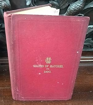 Marylebone Cricket Club Matches for the Season 1890 with full scores and batting averages