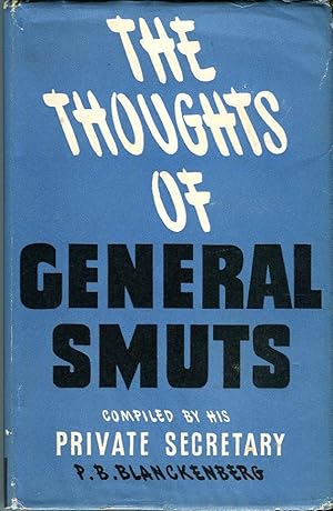 The Thoughts of General Smuts