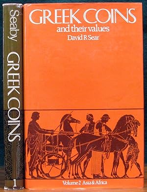 Immagine del venditore per GREEK COINS AND THEIR VALUES. VOLUME 1, EUROPE. and VOLUME 2, ASIA & AFRICA. 2 vols. venduto da The Antique Bookshop & Curios (ANZAAB)