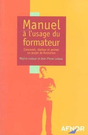 Manuel à l'usage du formateur