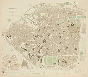 Bild des Verkufers fr Brussels (Bruxelles). zum Verkauf von Altea Antique Maps