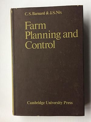 Seller image for Farm Planning and Control for sale by Beach Hut Books