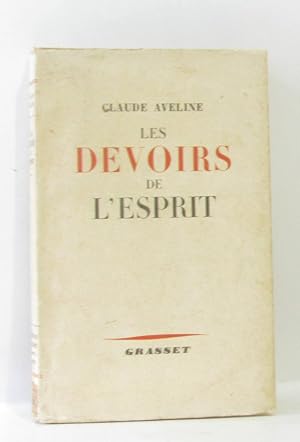 Image du vendeur pour Les devoirs de l'esprit mis en vente par crealivres