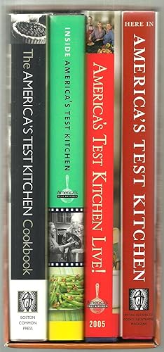 Seller image for The America's Test Kitchen 4-Book Boxed Set for sale by Sabra Books