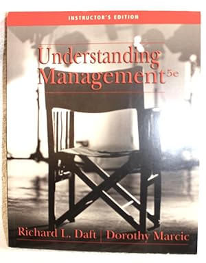 Seller image for UNDERSTANDING MANAGEMENT Fifth Edition for sale by THE BOOK VAULT