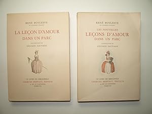 Seller image for La Leon d'amour dans un parc. Les nouvelles leons d'amour dans un parc. 2 volumes. for sale by Librairie Aubry