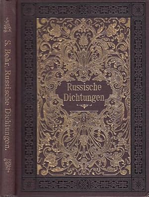 Russische Dichtungen. Übersetzt von Sophie Behr.