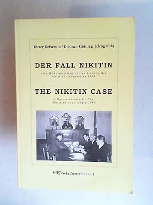 Seller image for Der Fall Nikitin. Eine Dokumentation zur Verleihung des Whistleblowerpreises 1999. The Nikitin case. A Documentation On The Whistleblower Award 1999. Mit einem Geleitwort von Jrgen Khling. [Marburger Institut Recht und Zukunftsverantwortung: MIRZ-Schriftenreihe Recht und Zukunftsverantwortung Band 1; Ethikschutz Band 4] for sale by Antiquariat Kelifer