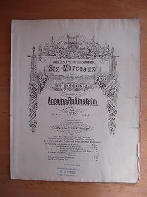 Immagine del venditore per Soirees a St. Petersbourg - Six Morceaux pour Le Piano - Composee par Antoine Rubinstein - Op. 44 venduto da Antiquariat Birgit Gerl