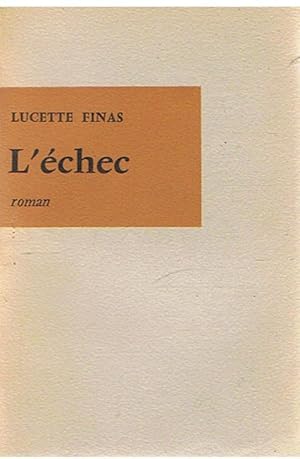 Seller image for L'chec for sale by Joie de Livre