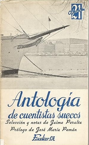 Imagen del vendedor de ANTOLOGIA DE CUENTISTAS SUECOS (coleccin 21 n46) a la venta por CALLE 59  Libros