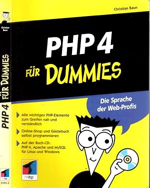 Seller image for PHP 4 fr Dummies OHNE CD-ROM for sale by Andrea Ardelt