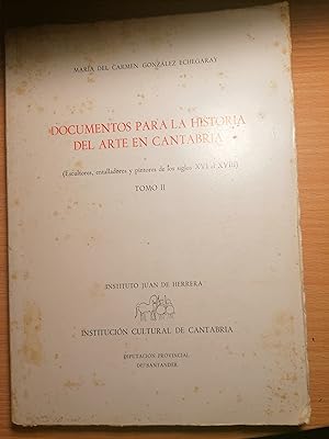 Imagen del vendedor de Documentos para la historia del arte en Cantabria.Tomo II a la venta por Libros Ramban
