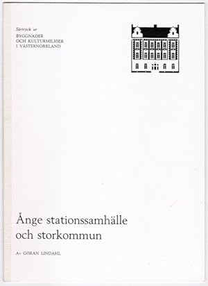 Seller image for nge, stationssamhlle och storkommun. for sale by Antiquaria Bok & Bildantikvariat AB