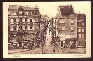 Ansichtskarte AK Barmen. Mittelstraße (mit Stempel Grosse Ausstellung 1926 Düsseldorf "Gesundheit...