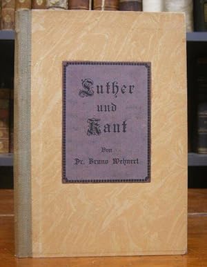 Luther und Kant.