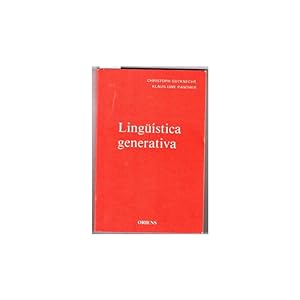 Seller image for LINGSTICA GENERATIVA. Moderna investigacin del lenguaje for sale by Librera Salamb