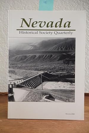 Seller image for Nevada Historical Quarterly Winter 2000 for sale by Crossroads Books