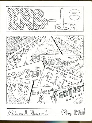 Seller image for ERB-dom, Volume 1, #1; May, 1960: New Facsimile Edition, Aug. 1965 for sale by Dearly Departed Books