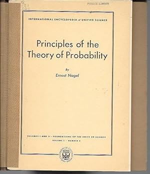 Principles of the Theory of Probability (International Encyclopaedia of Unified Sciences. Foundat...